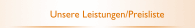 Unsere Leistungen/Preisliste